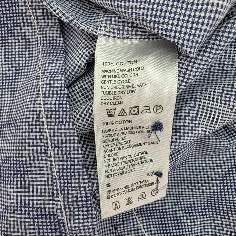 Tommy Bahama Island Modern 2XL Blue Paisley Short‎ Sleeve Button Up Men's Shirt